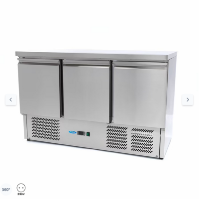  Ψυγείο πάγκου - 137cm - 3 πόρτες